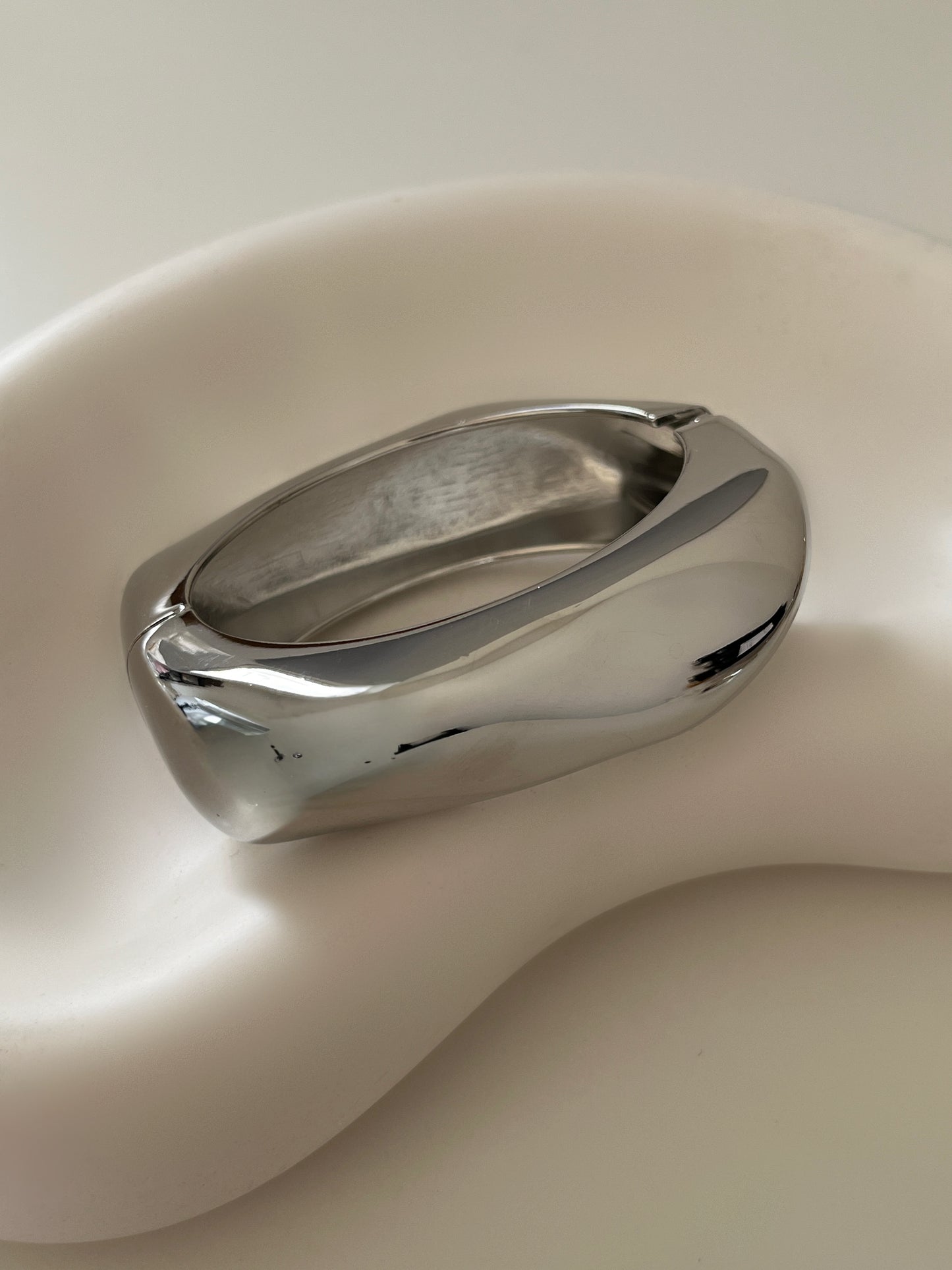 Elena Silver Bangle