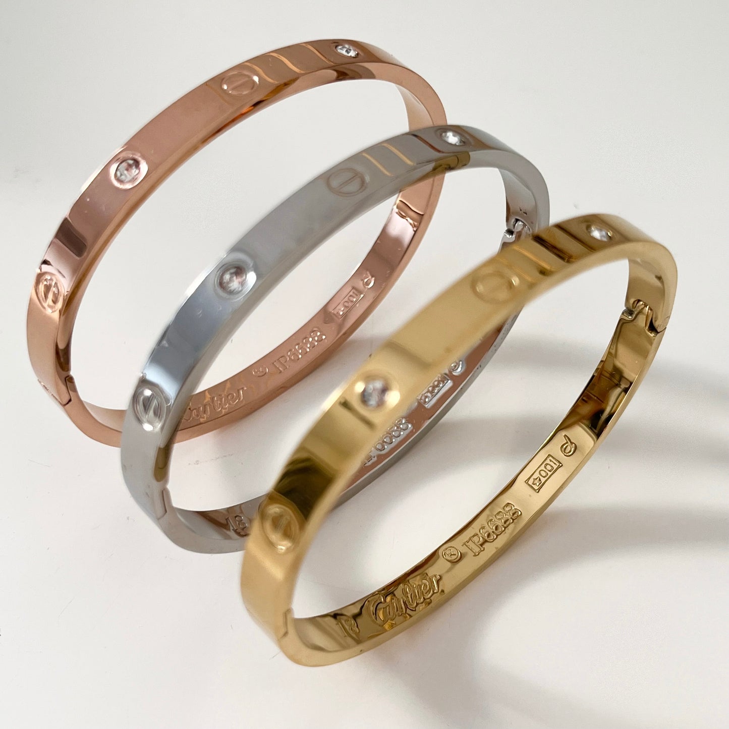 Cartier love bracelet with Zircon