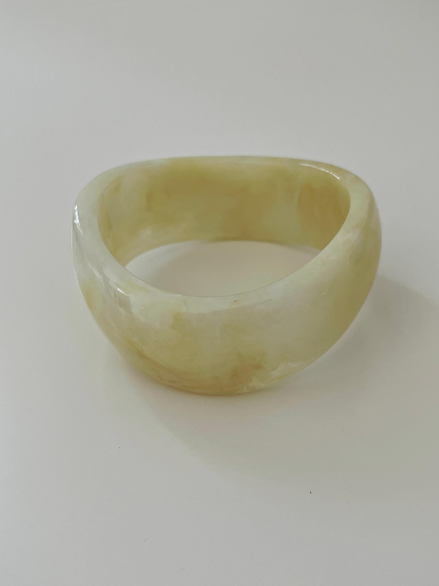 Yellow Resin Bangle
