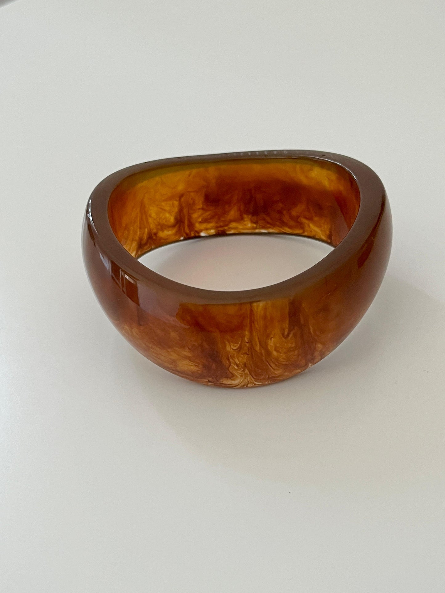 Honey Resin Bangle