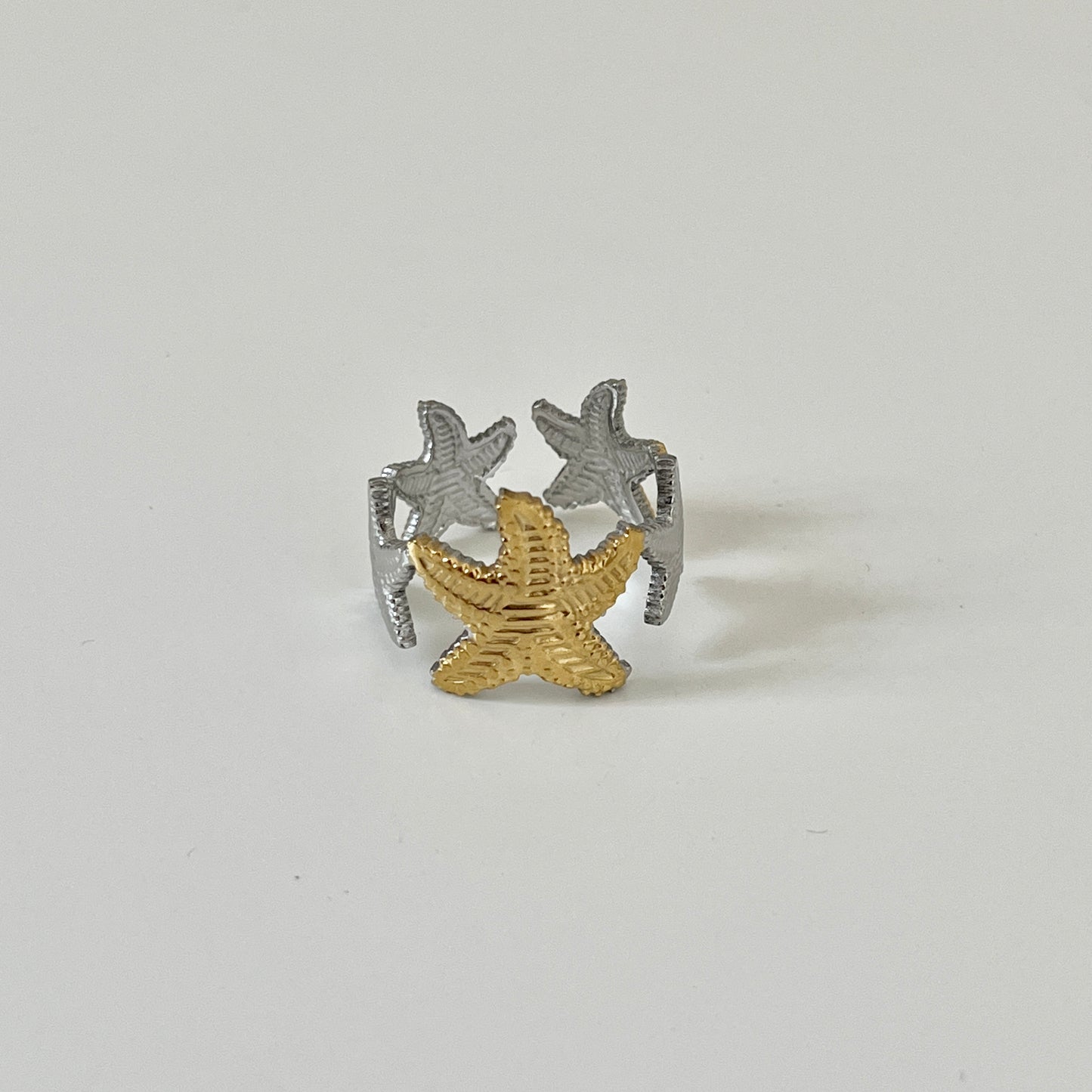 Starfish ring (Gold & Silver)
